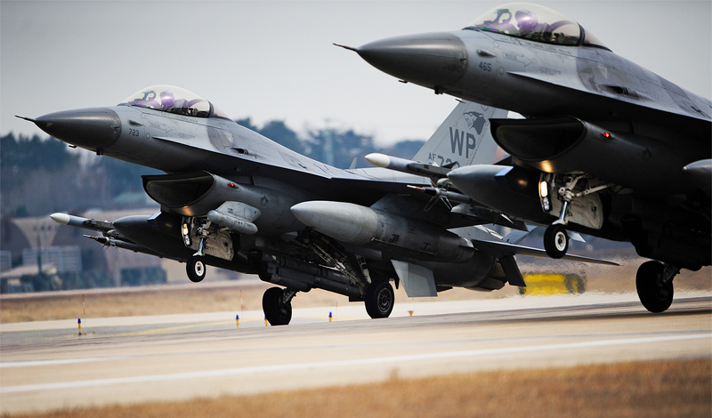 Illustration for article titled 75 Amazing Images Of U.S. Air Power In South Korea